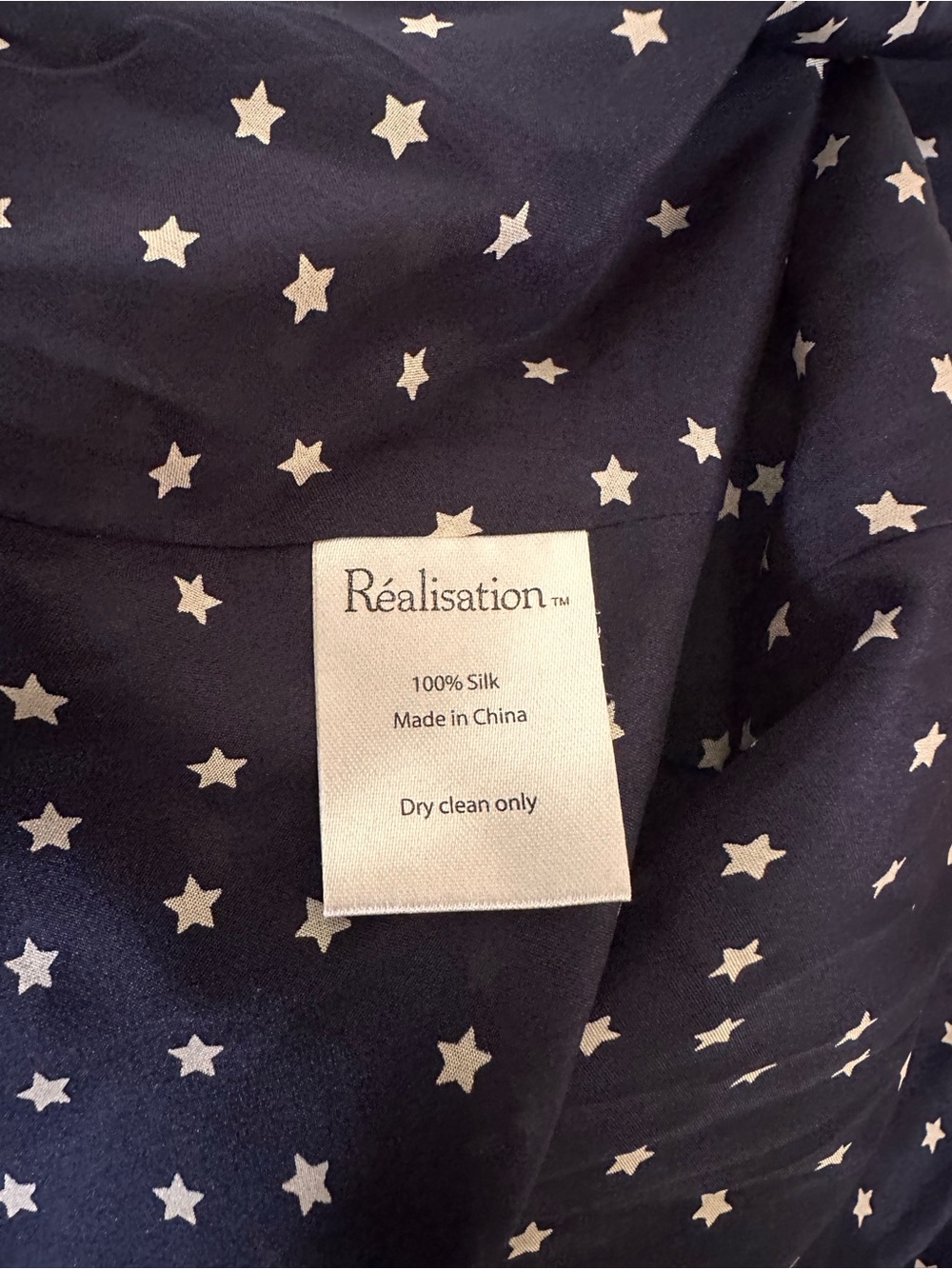 Realisation Par Navy Star Print Mini Dress Ozzie - Picture 5 of 7